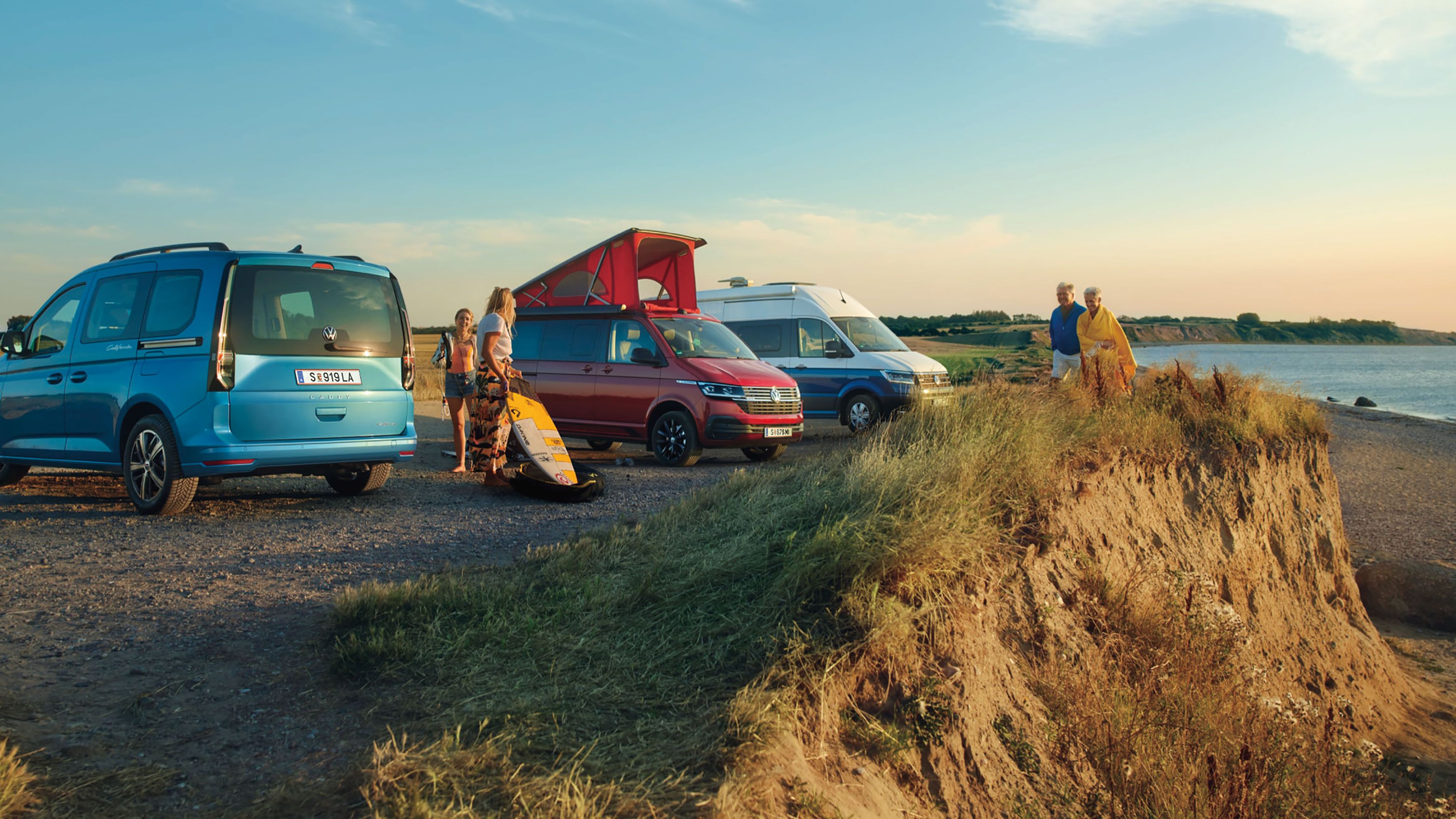Гамата модели VW California