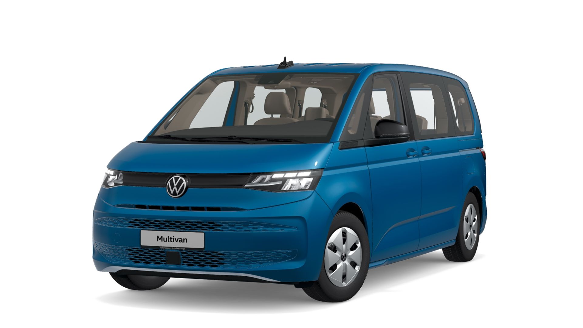 Der neue VW T7 Multivan in Blau