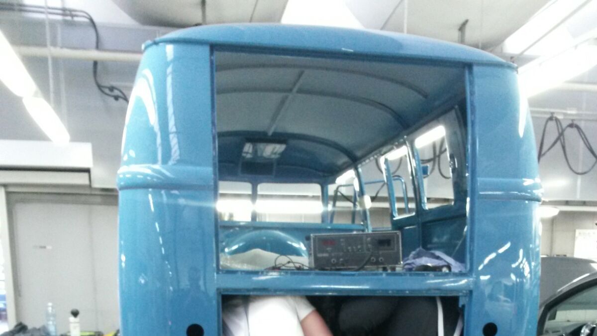 VW Bulli T1 двигател