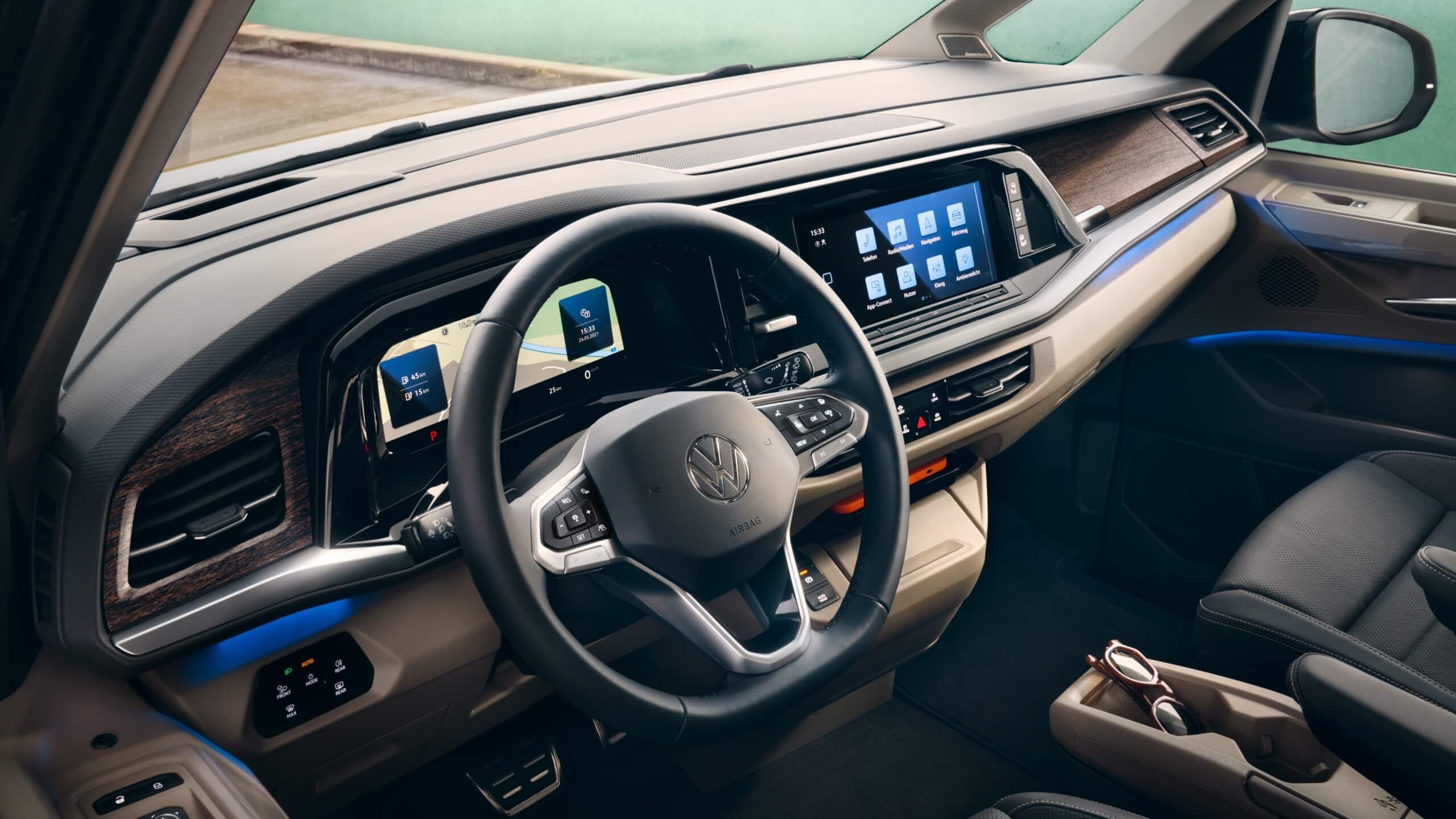 Das Ambiente Light im neuen VW Multivan T7 2021 Style.