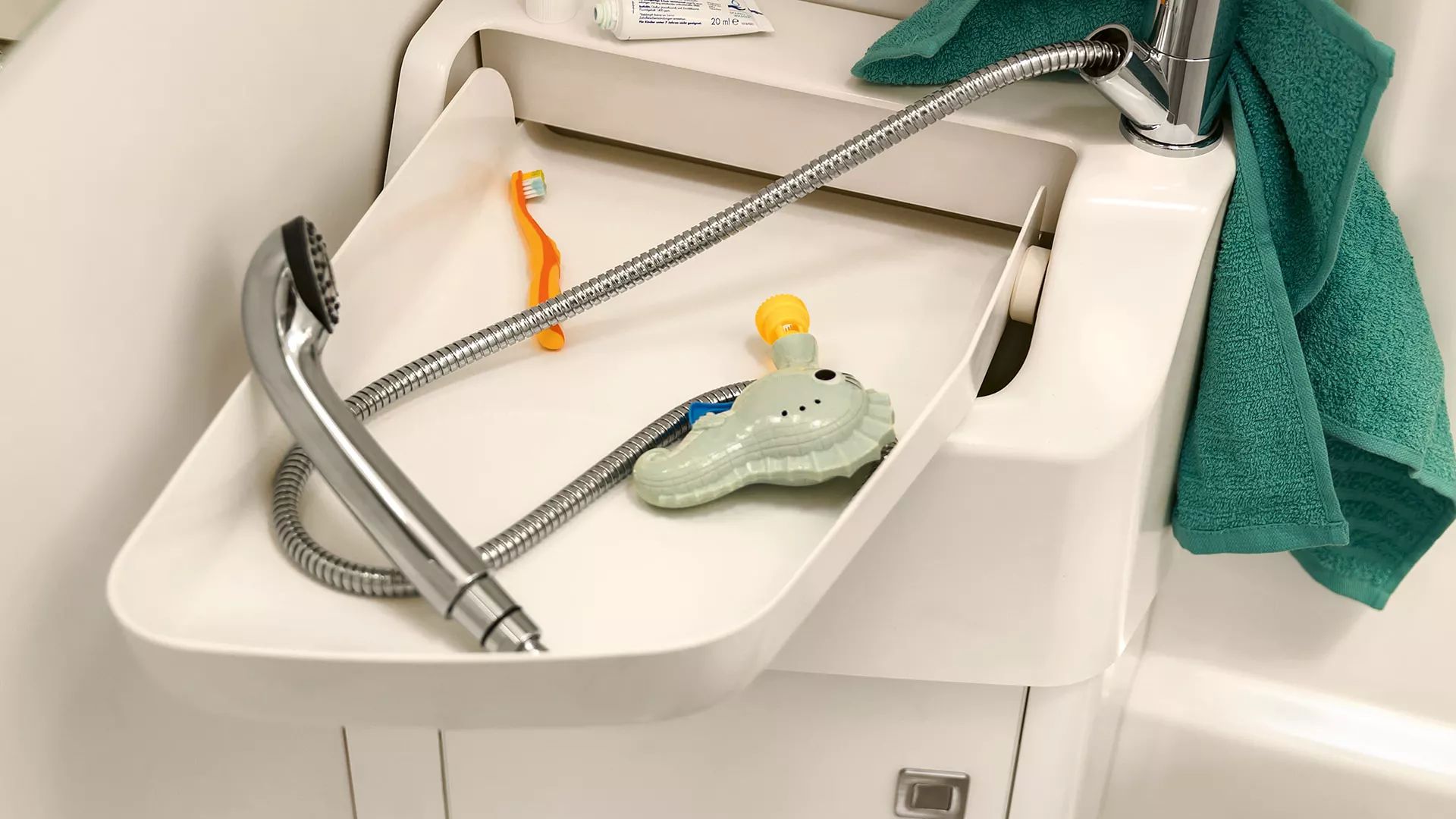 Badezimmer im Grand California