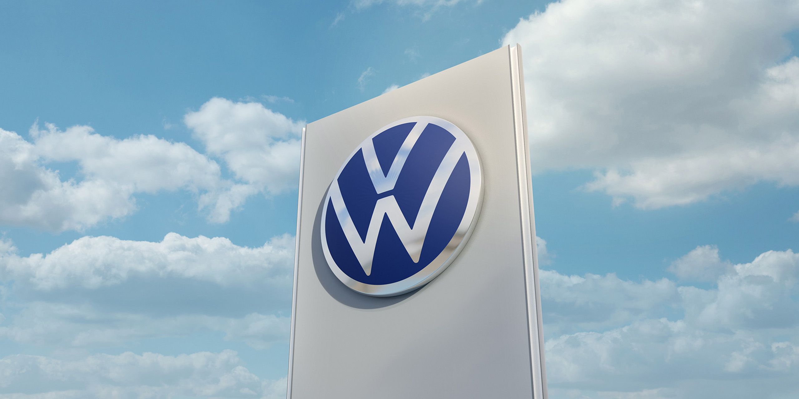 Пилон с Volkswagen лого