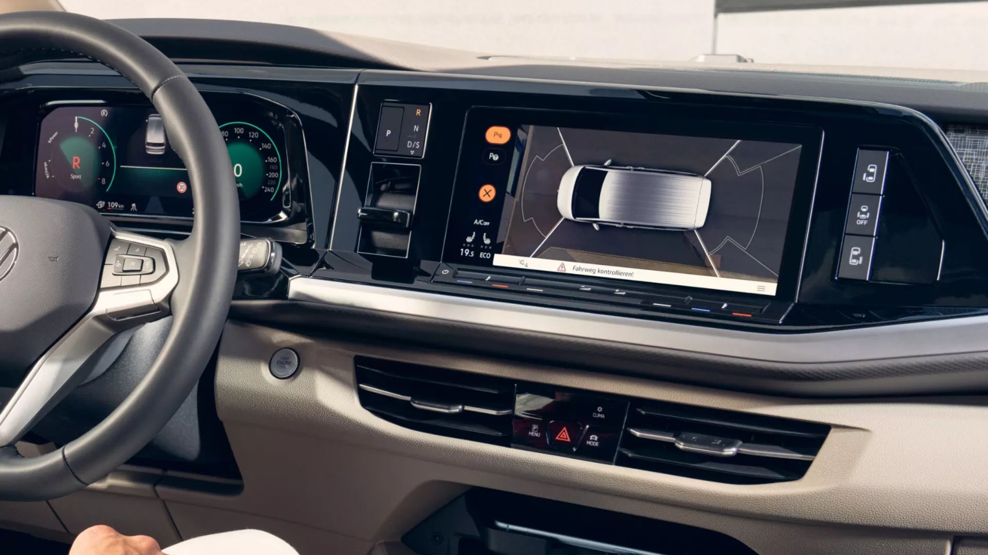 Nahaufnahme New Multivan Park Assistent