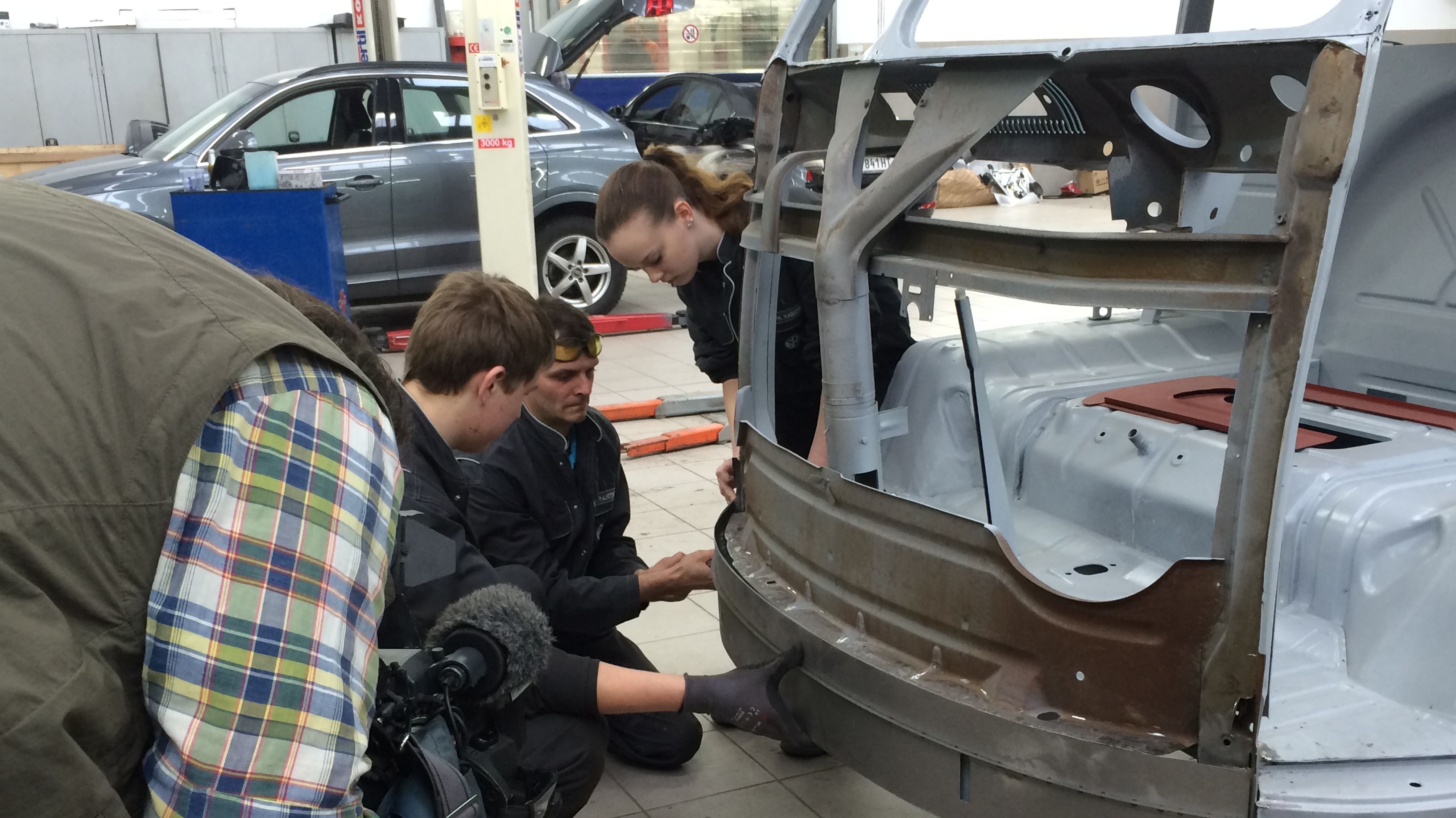Реставрация на VW Bulli T1 Комби