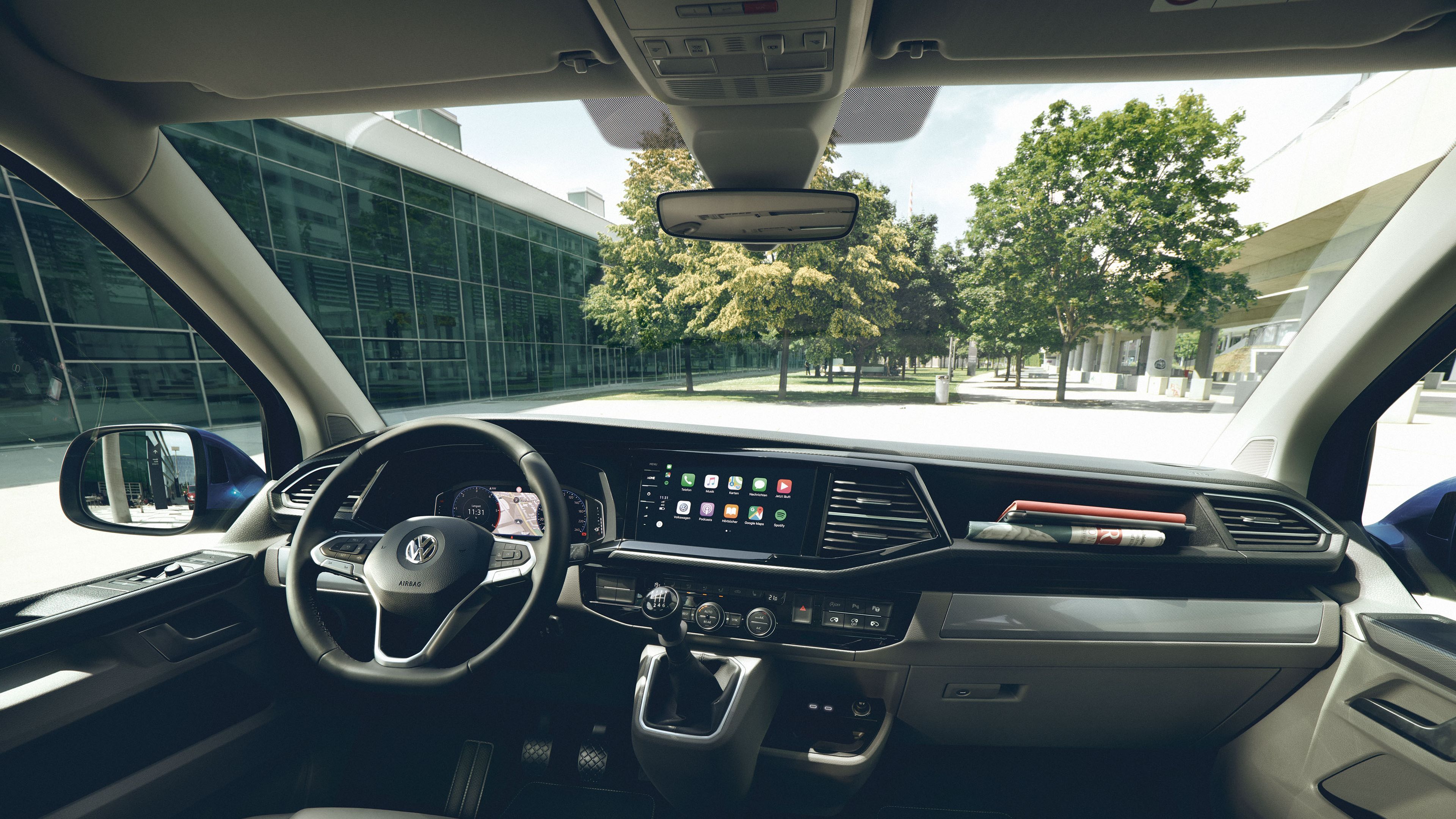 VW Caravelle 6.1 mit Digital Cockpit Detailansicht