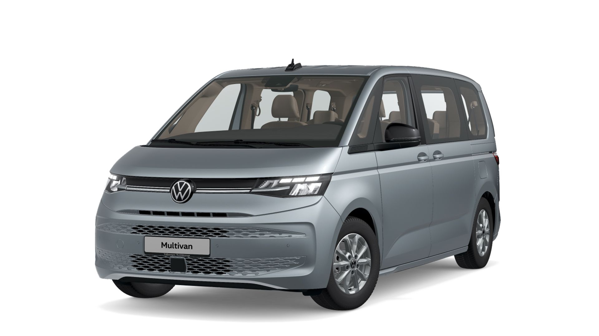 Der neue VW T7 Multivan Life in Grau