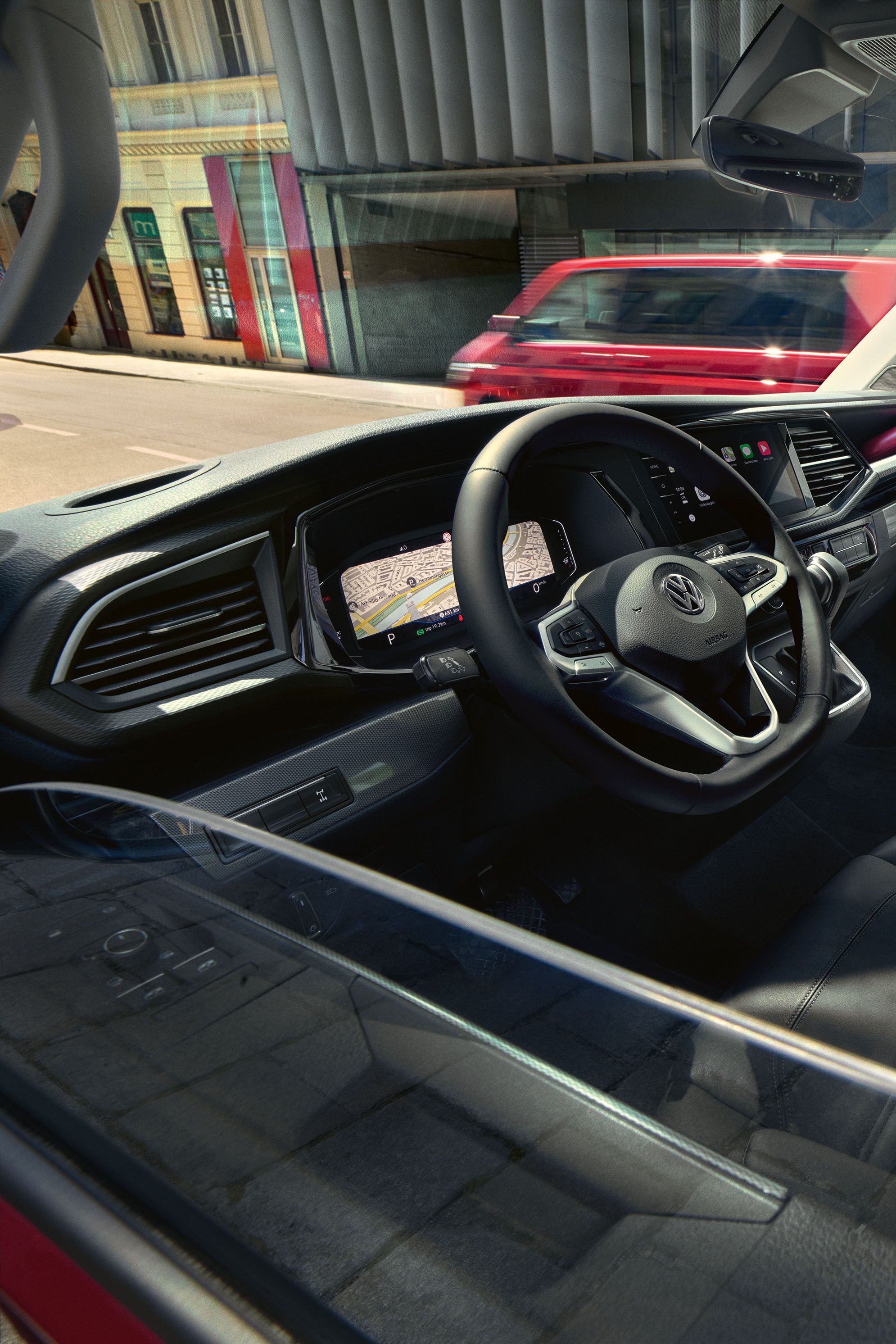 VW Caddy Товарен вариант T6 транспортер бял