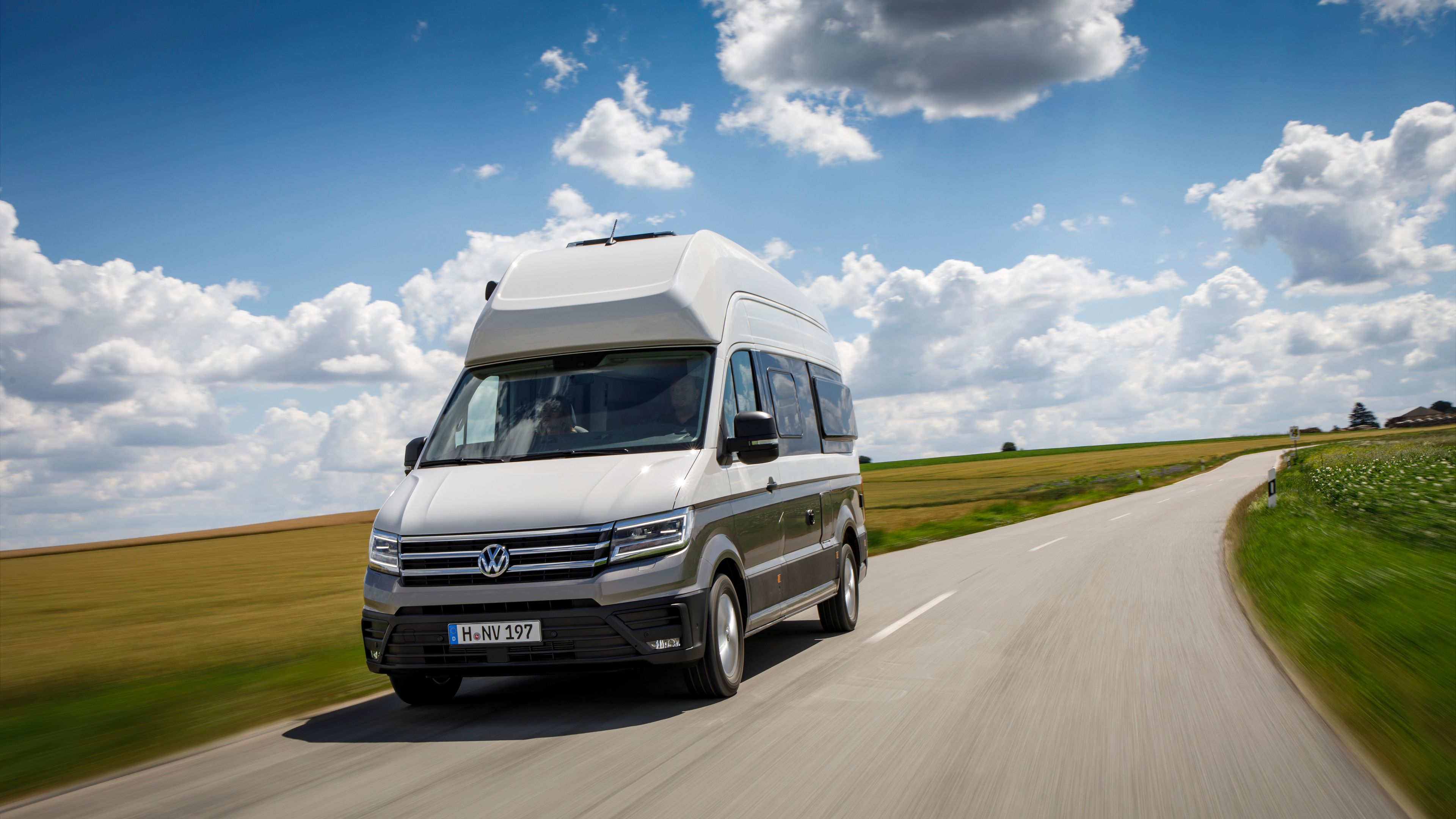 VW Grand California Пътуване