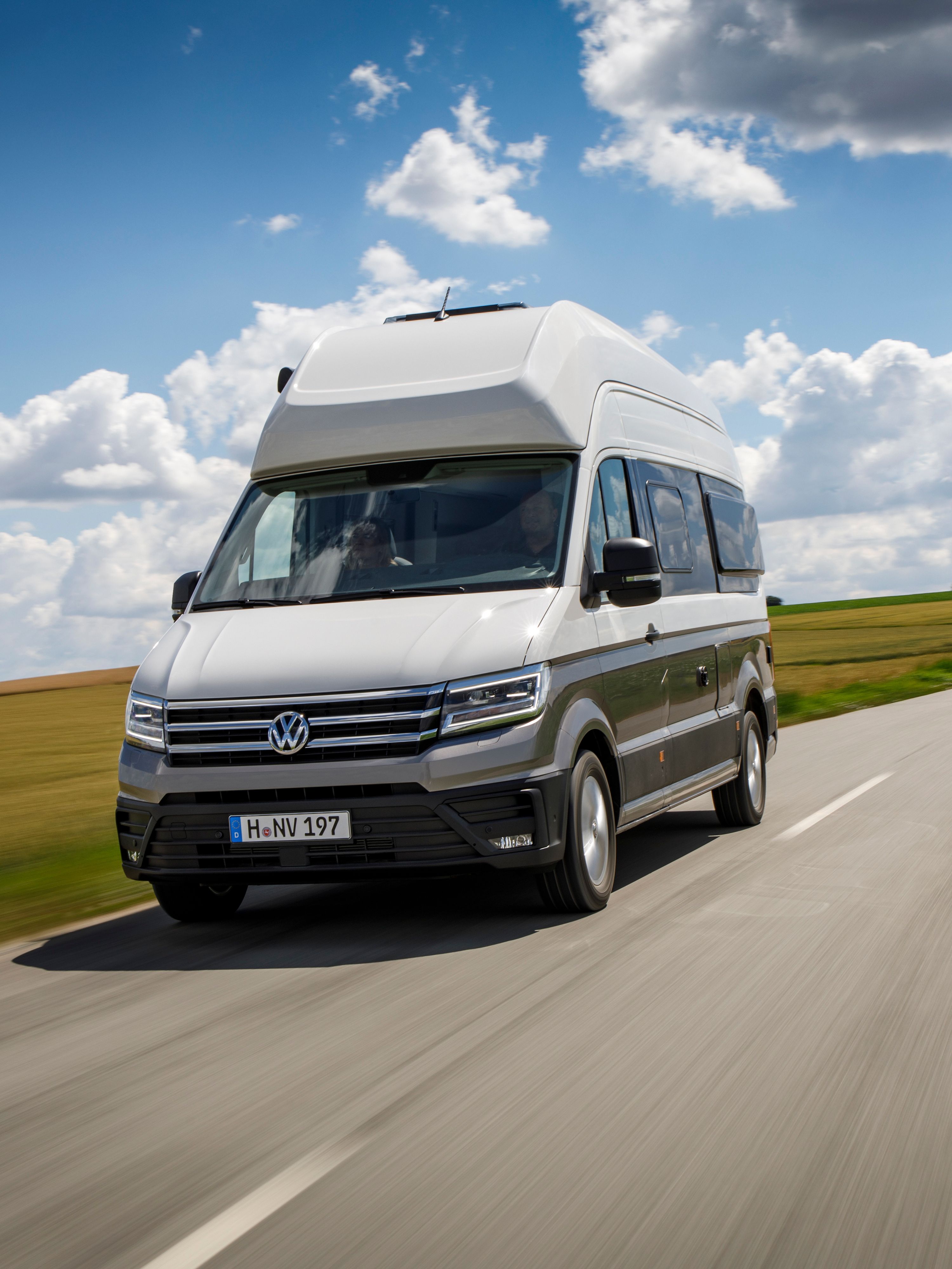 VW Grand California Пътуване
