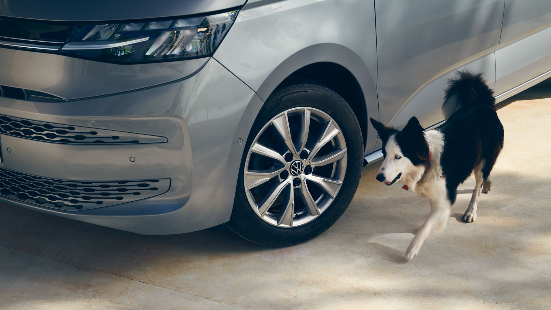 Die Parksensoren am neuen VW Multivan T7 2021 Life.