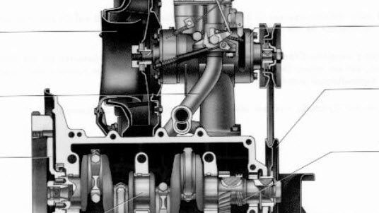 VW Bulli T1 двигател
